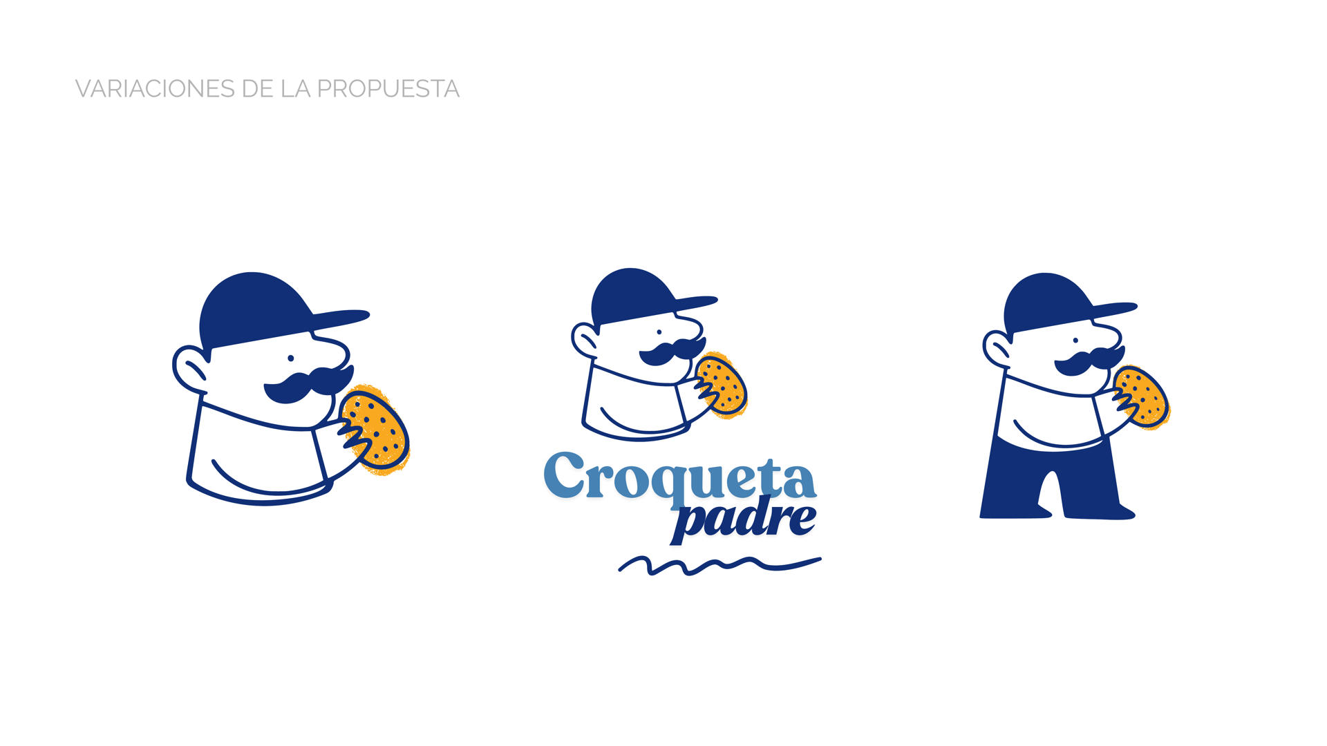Croqueta Padre — Variaciones del mascota