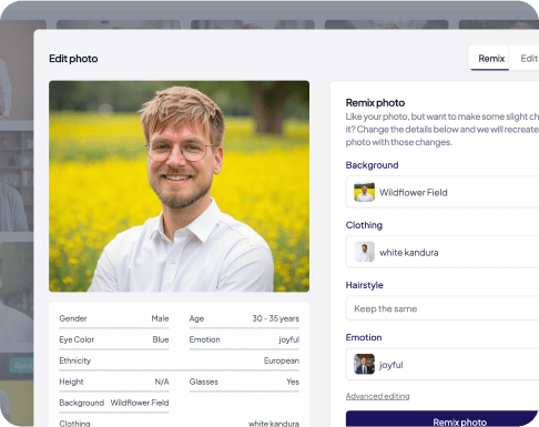 HeadshotPro — Editor Remix