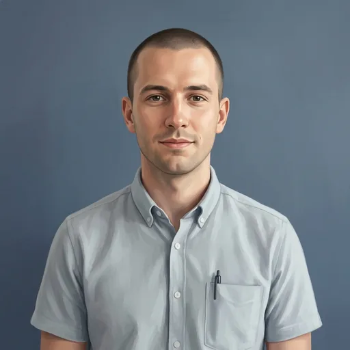 Retrato ilustrado de Andrés